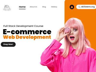 Professional E-Commerce Web Development Course by Skill Zeera