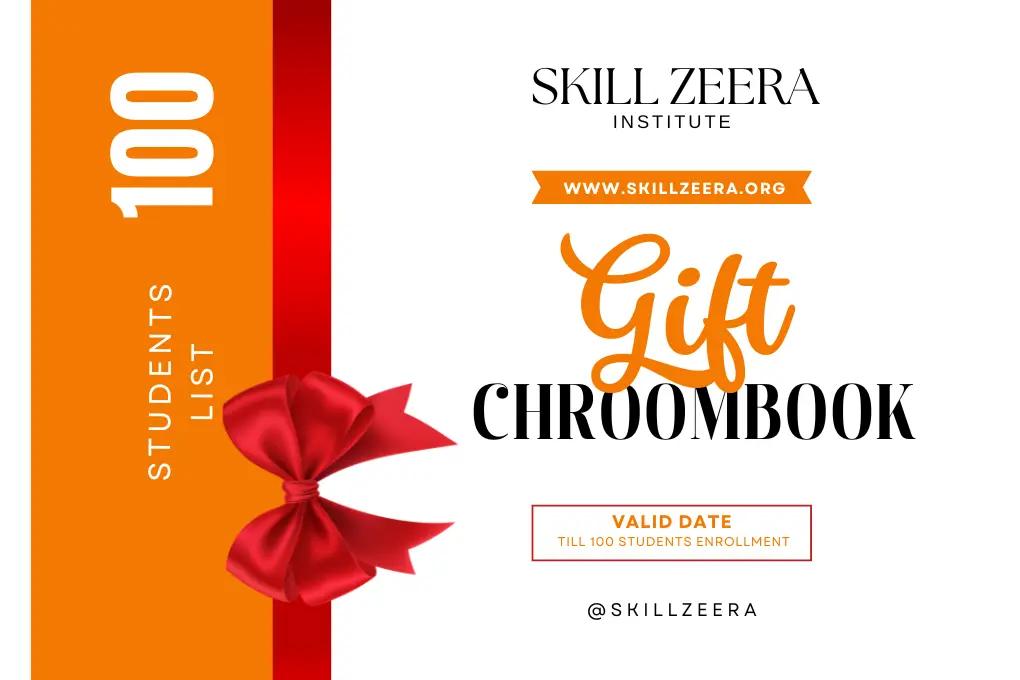 Skill Zeera Chromebook giveaway winners list showing selected students receiving Chromebook laptops in 2026 online learning campaign