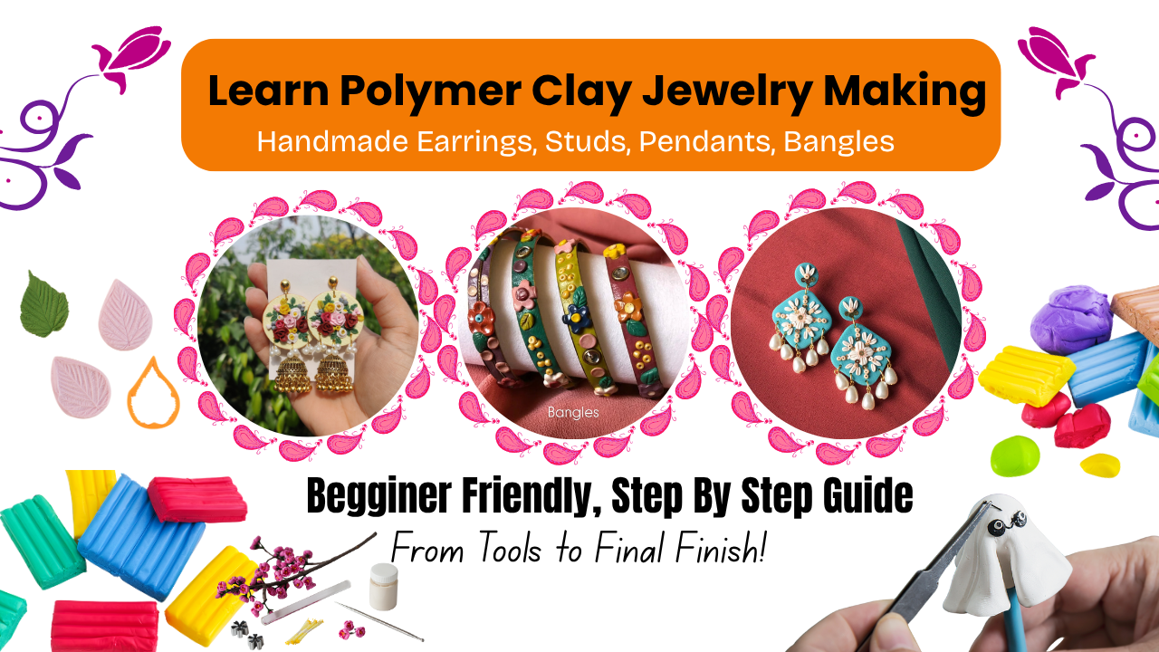 Learn Polymer Clay Jewelry Making