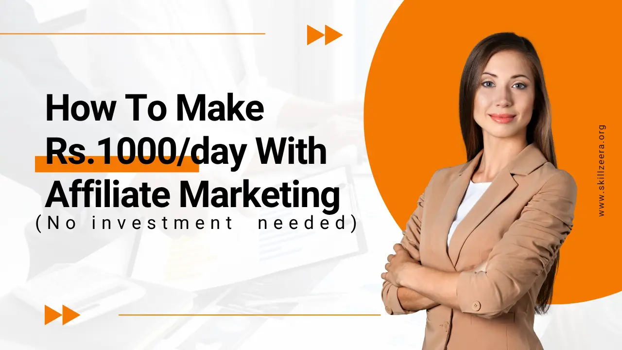 Skill Zeera Affiliate Program earning online referral income and commission system