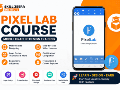 Pixel Lab Course – Learn Mobile Graphic Design Skills | Skill Zeera