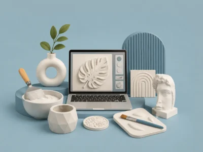 Gypsum Art Course Online – Learn Plaster of Paris Craft & Home Décor Skills | Skill Zeera