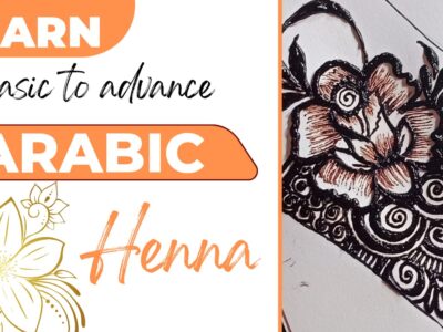 Arabic mehndi course From basic to advance