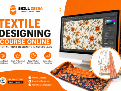 Textile Designing Course Online – Digital Print Design Training in Pakistan