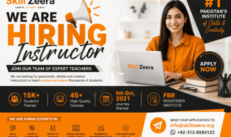 Skill Zeera Instructor Hiring 2026 – 10+ Creative Teaching Jobs for Experts