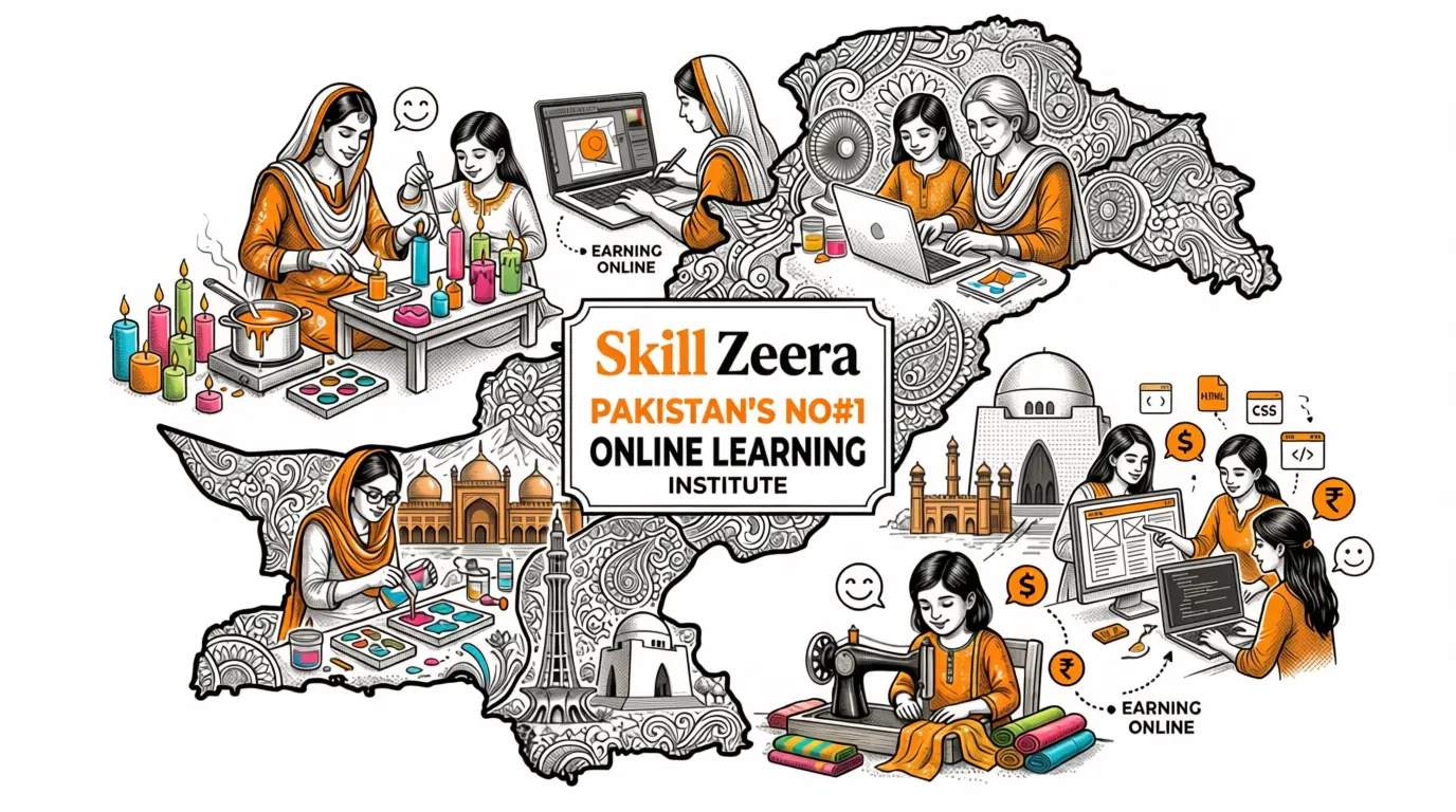 pakistani's girls learn by skill zeera